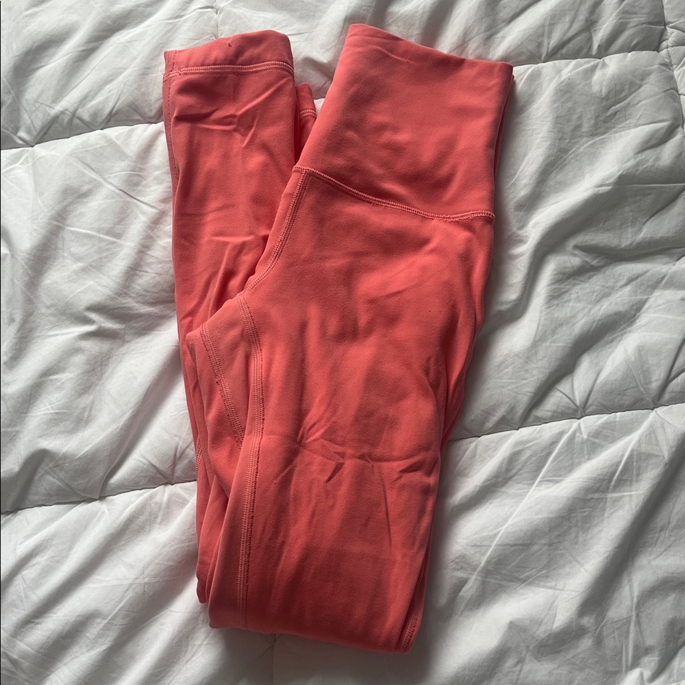 raspberry cream lululemon athletica align leggings